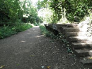 Walking in London - Parkland Walk in Islington